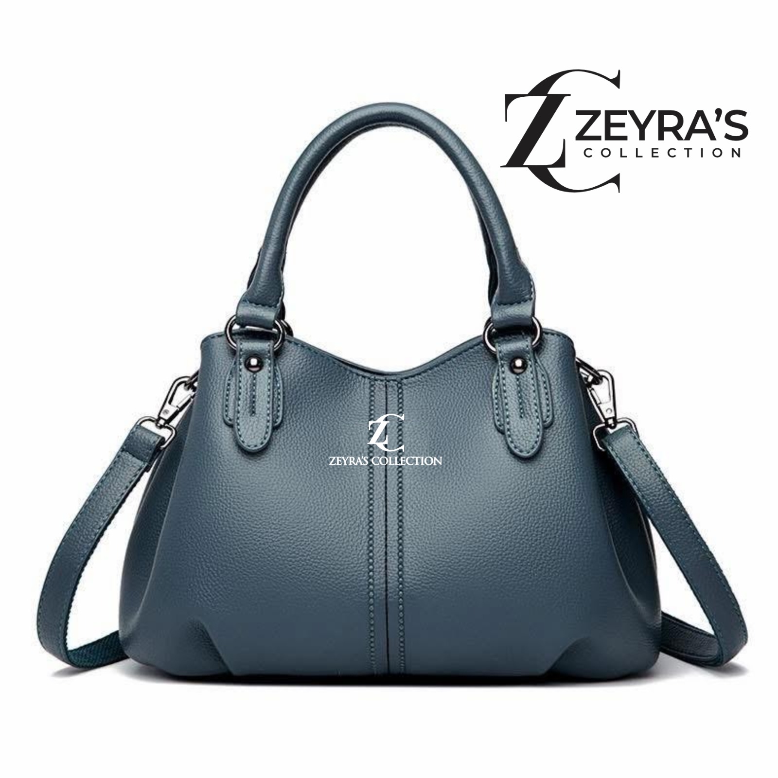 Zeyra's Azure Grace Satchel