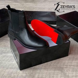 Zeyra Chelsea Elite Boots – Midnight Black Edition